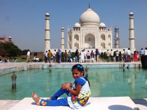 La merveille du monde : Le Taj Mahal à Agra