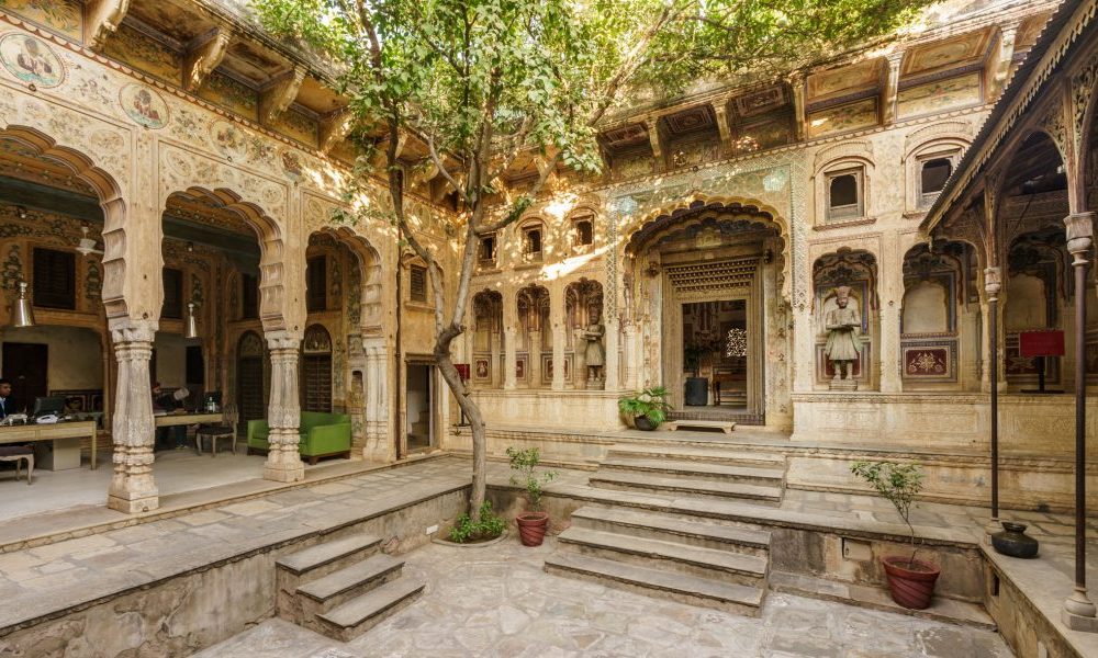 Un hôtel de luxe dans le Rajasthan