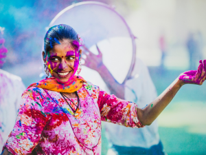 Célébrations de la fête de Holi
