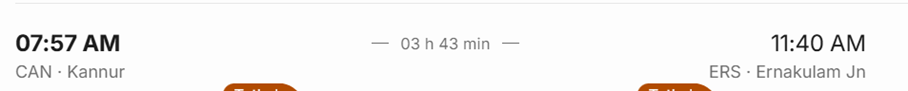 Vol direct entre Kannur et Kochi 