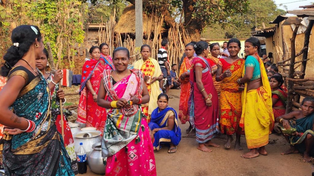 Une tribu du Chhattisgarh.