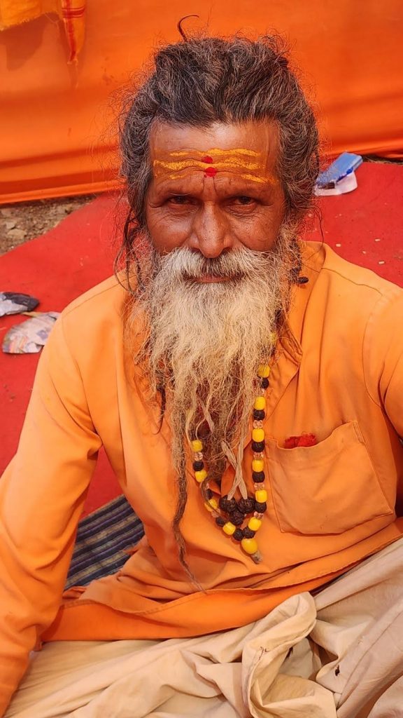Un Sadhu dans l'Etat du Chhattisgarh.