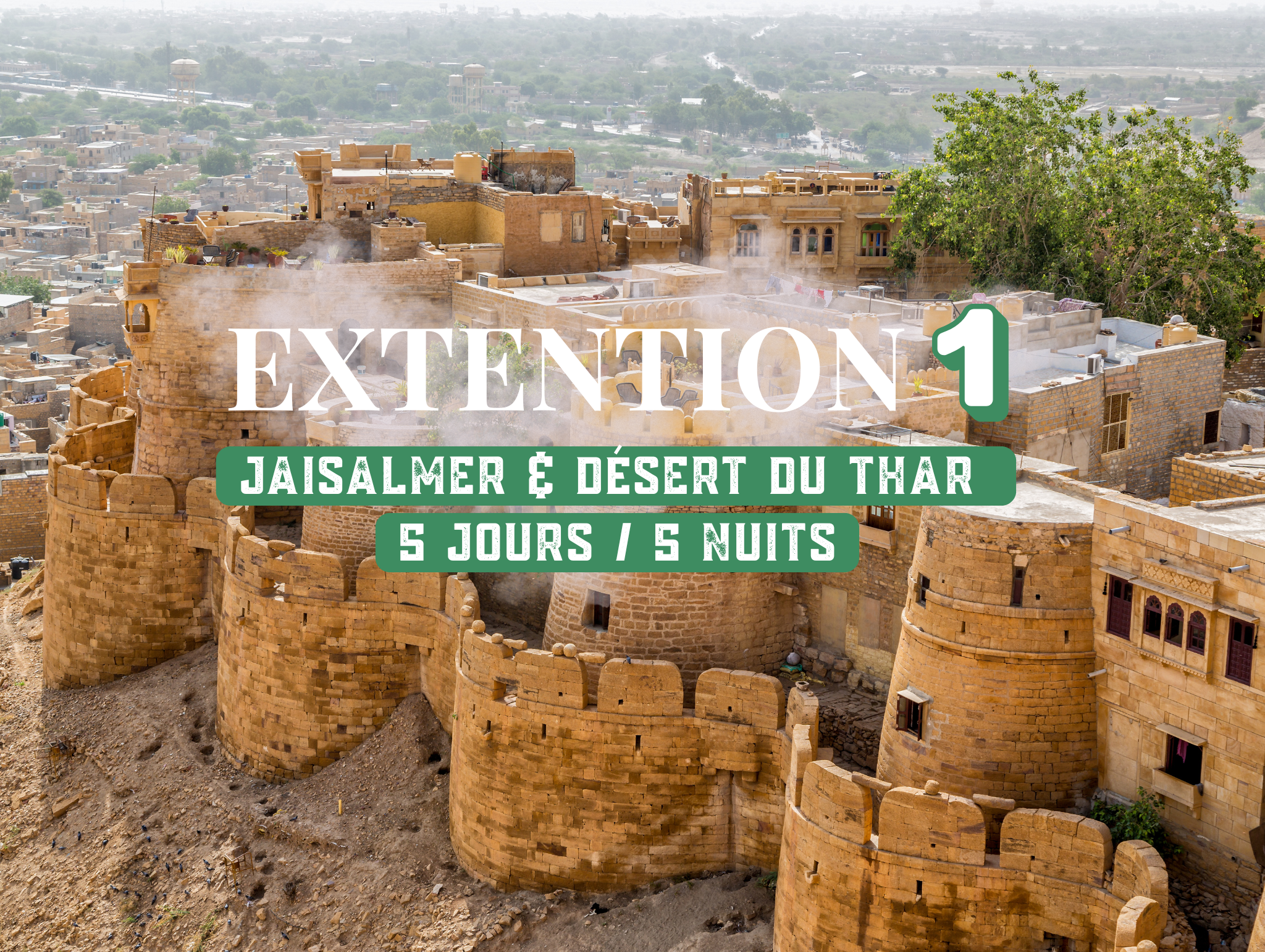 Allez voir Jaisalmer en indépendant avant de rejoindre un groupe pour visiter le Rajasthan