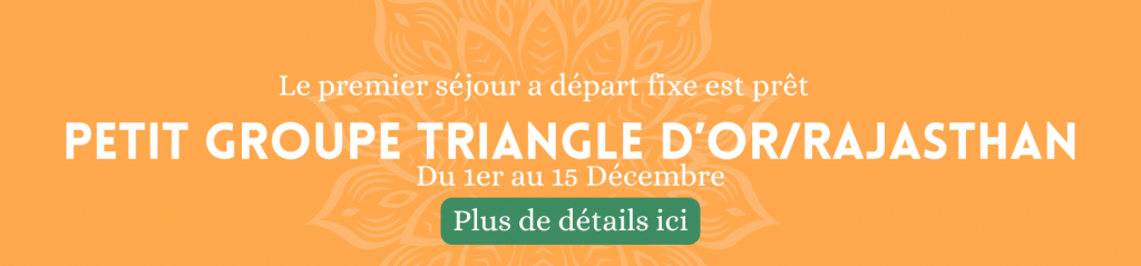 Rejoindre  départ fixe pour séjour en petit groupe au Rajasthan 6 à 10 personnes du 1er au 15 Décembre