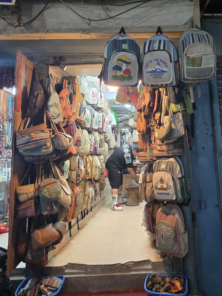 Souvenirs de Katmandou au Népal