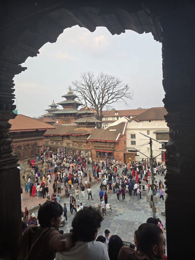 Place Durbar de Katmandou au Népal