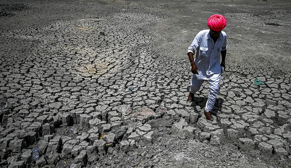 Saison sèche en inde