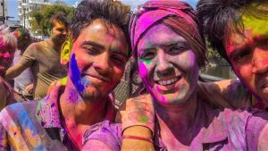 Faire le festival de Holi en Inde